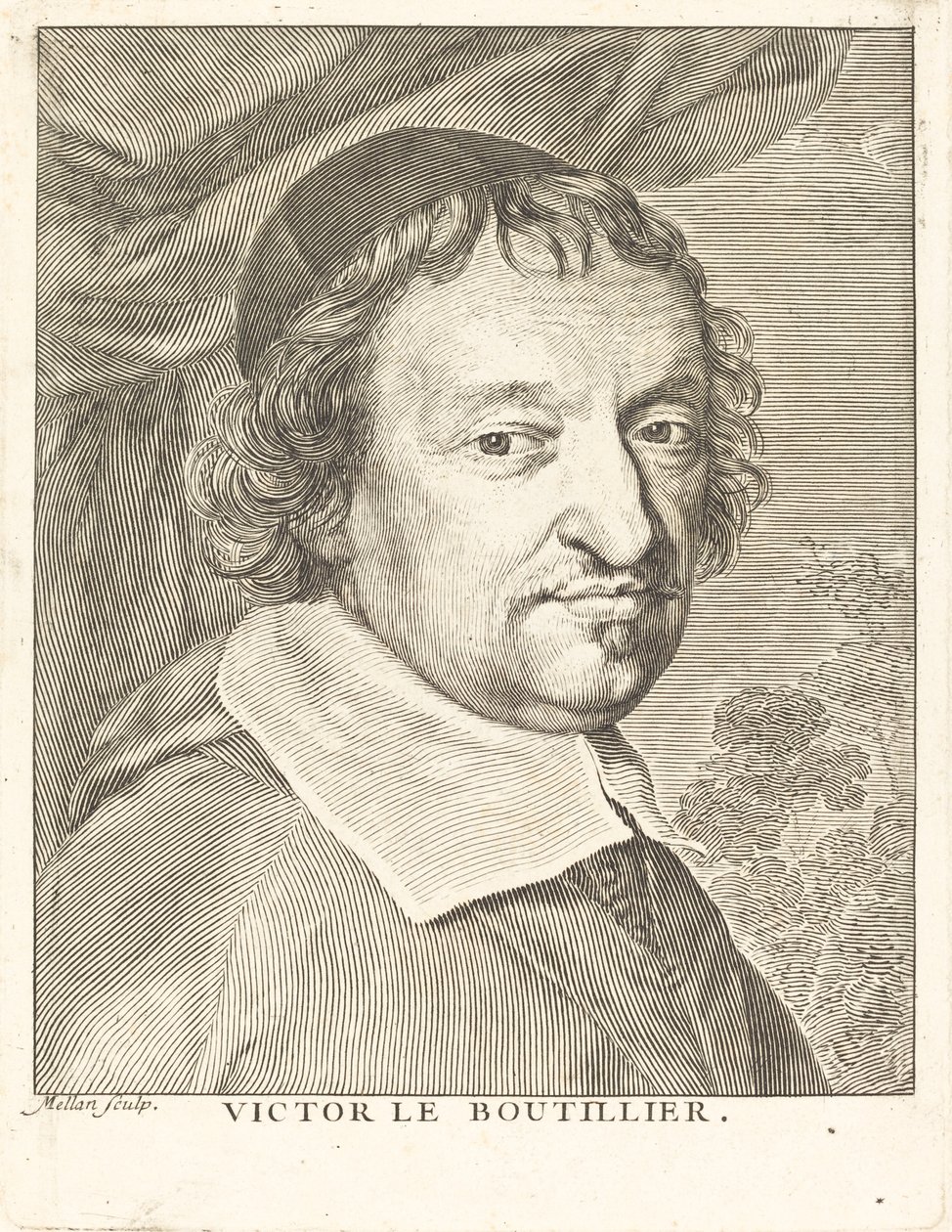 Victor Le Bouthillier af Claude Mellan
