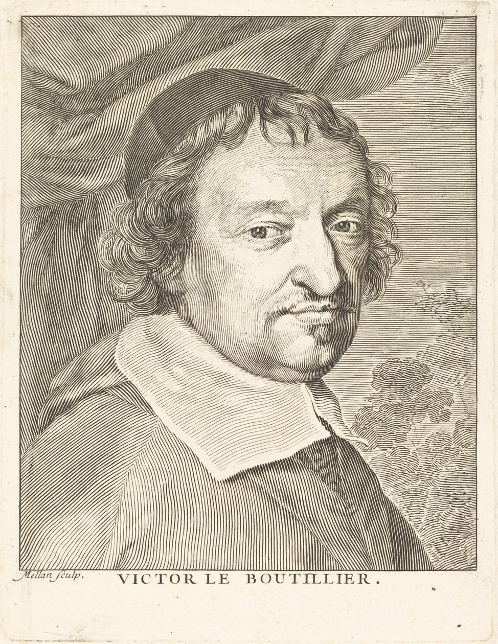 Victor Le Bouthillier af Claude Mellan