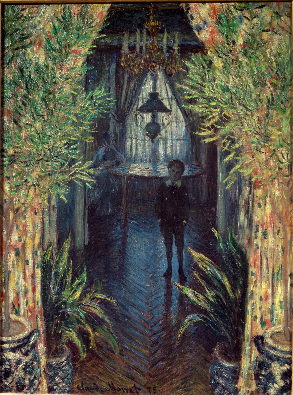 Et hjørne af en lejlighed af Claude Monet