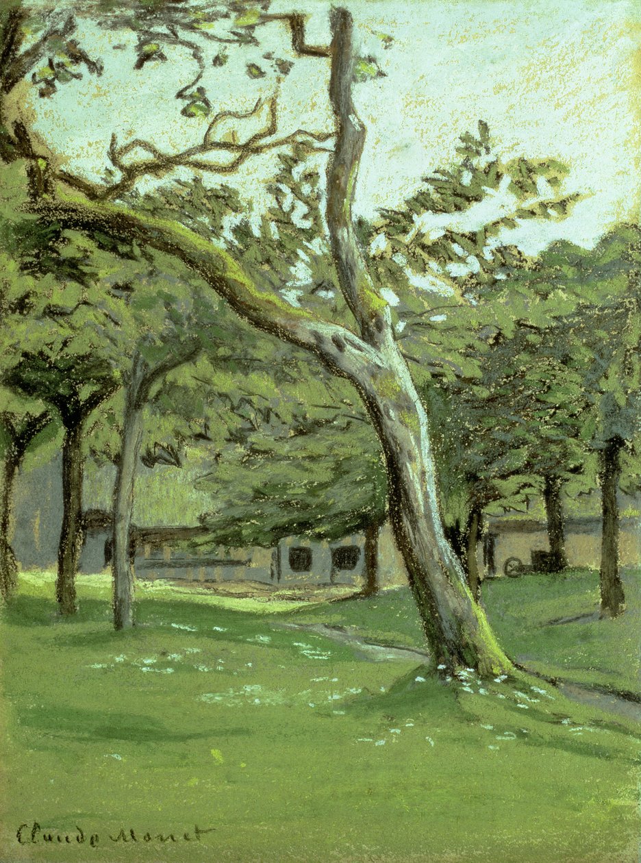 En frugthave af Claude Monet
