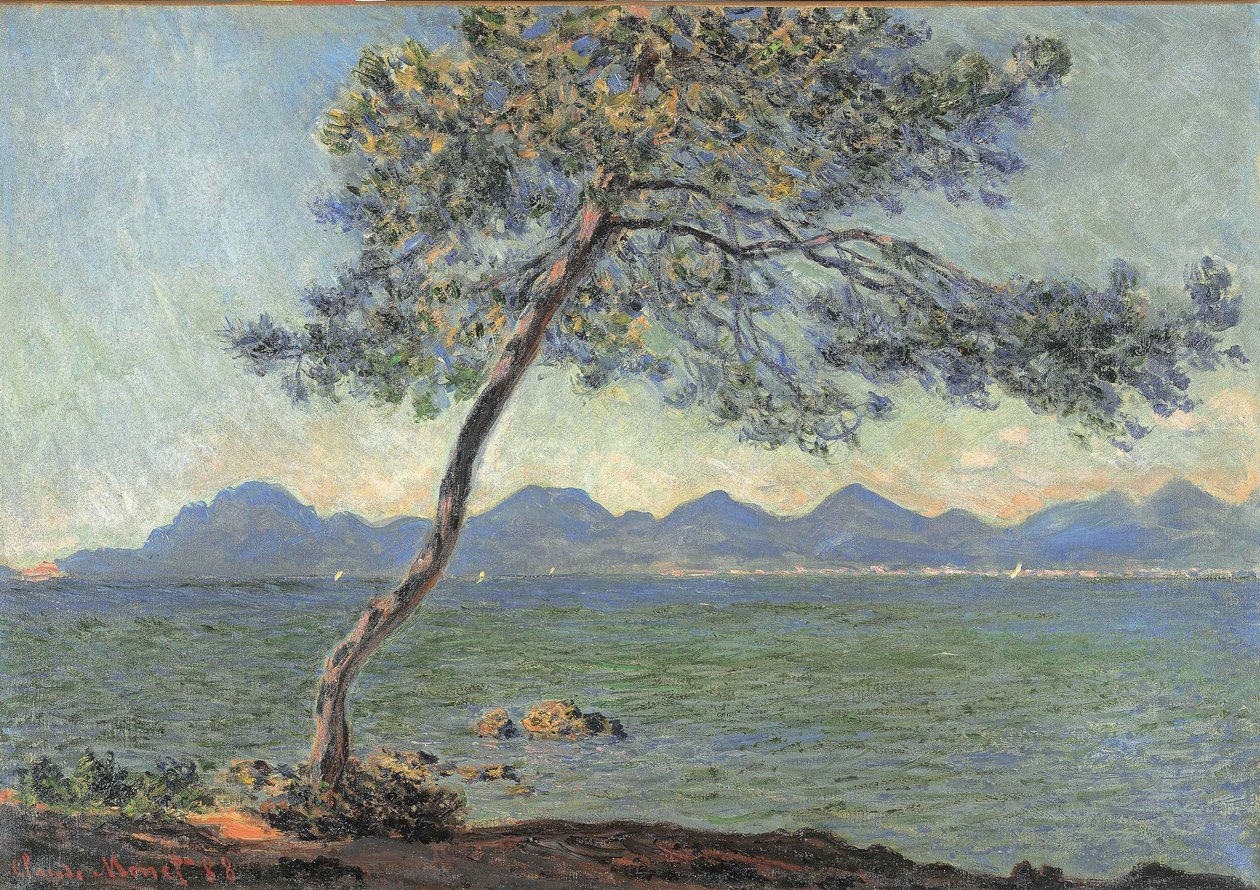 Antibes, 1888. af Claude Monet