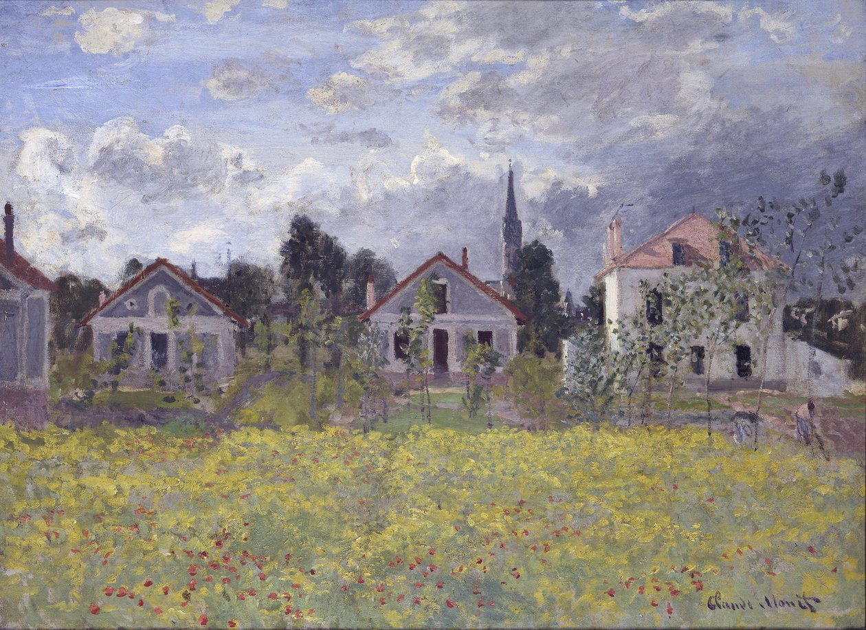 Argenteuil af Claude Monet