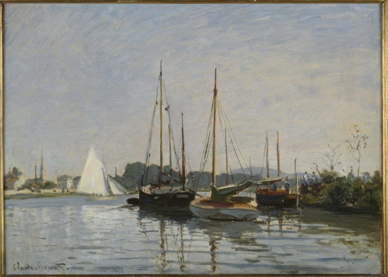 Lystfartøjer, Argenteuil af Claude Monet