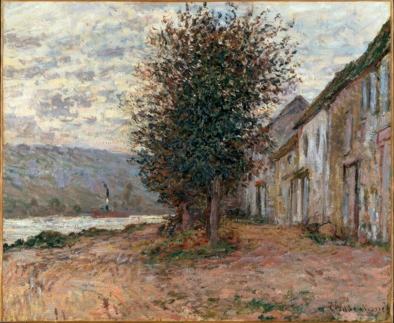 Seinen ved Lavacourt af Claude Monet