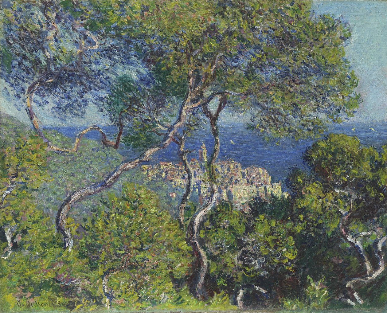 Bordighera, 1884 af Claude Monet
