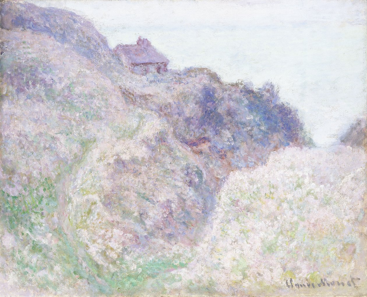 Toldhytte i Varengeville, 1897 af Claude Monet