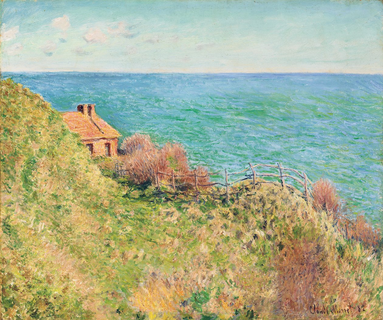 Toldbetjentenes hytte af Claude Monet
