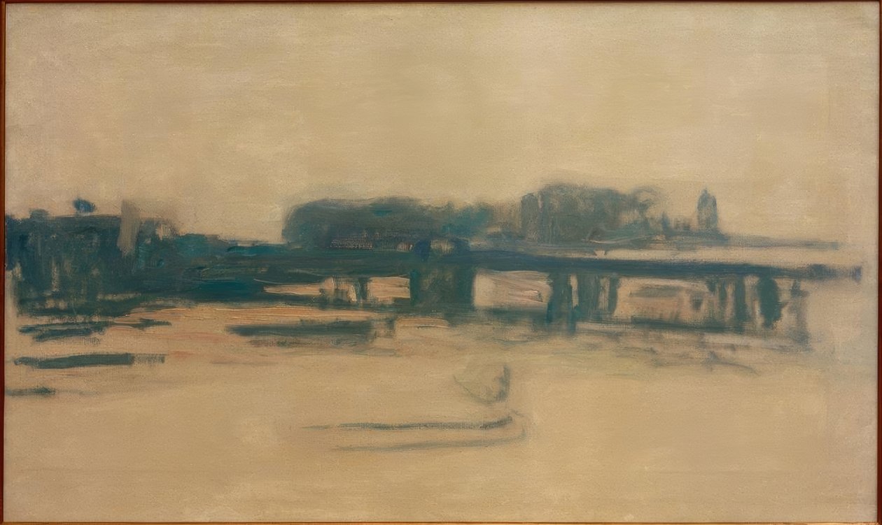 Charing Cross Bridge af Claude Monet