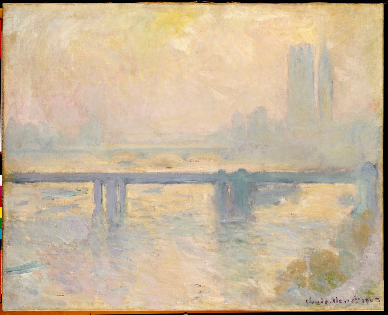Charing Cross Bridge, 1903 af Claude Monet