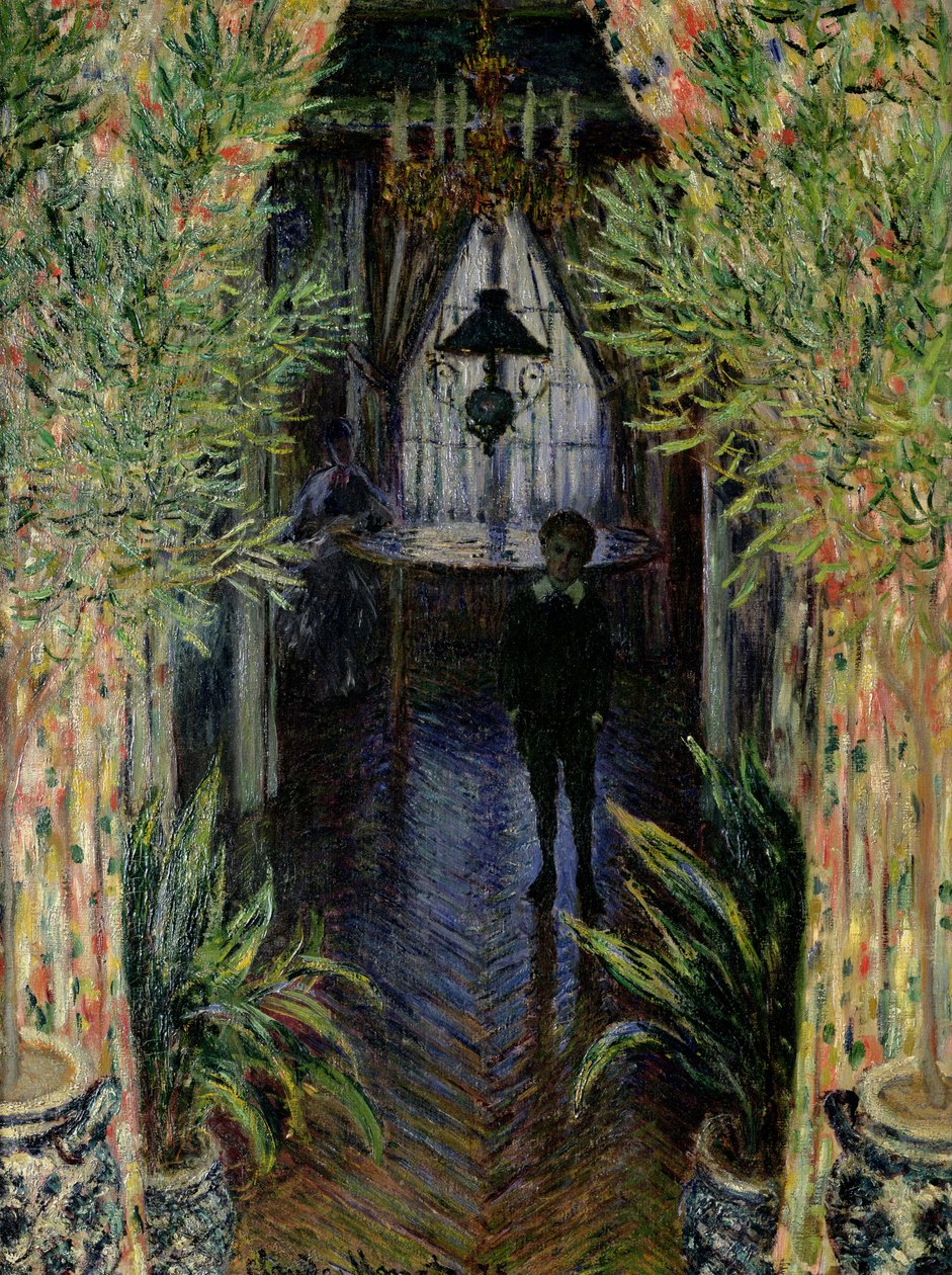 Hjørne af en lejlighed i Argenteuil af Claude Monet