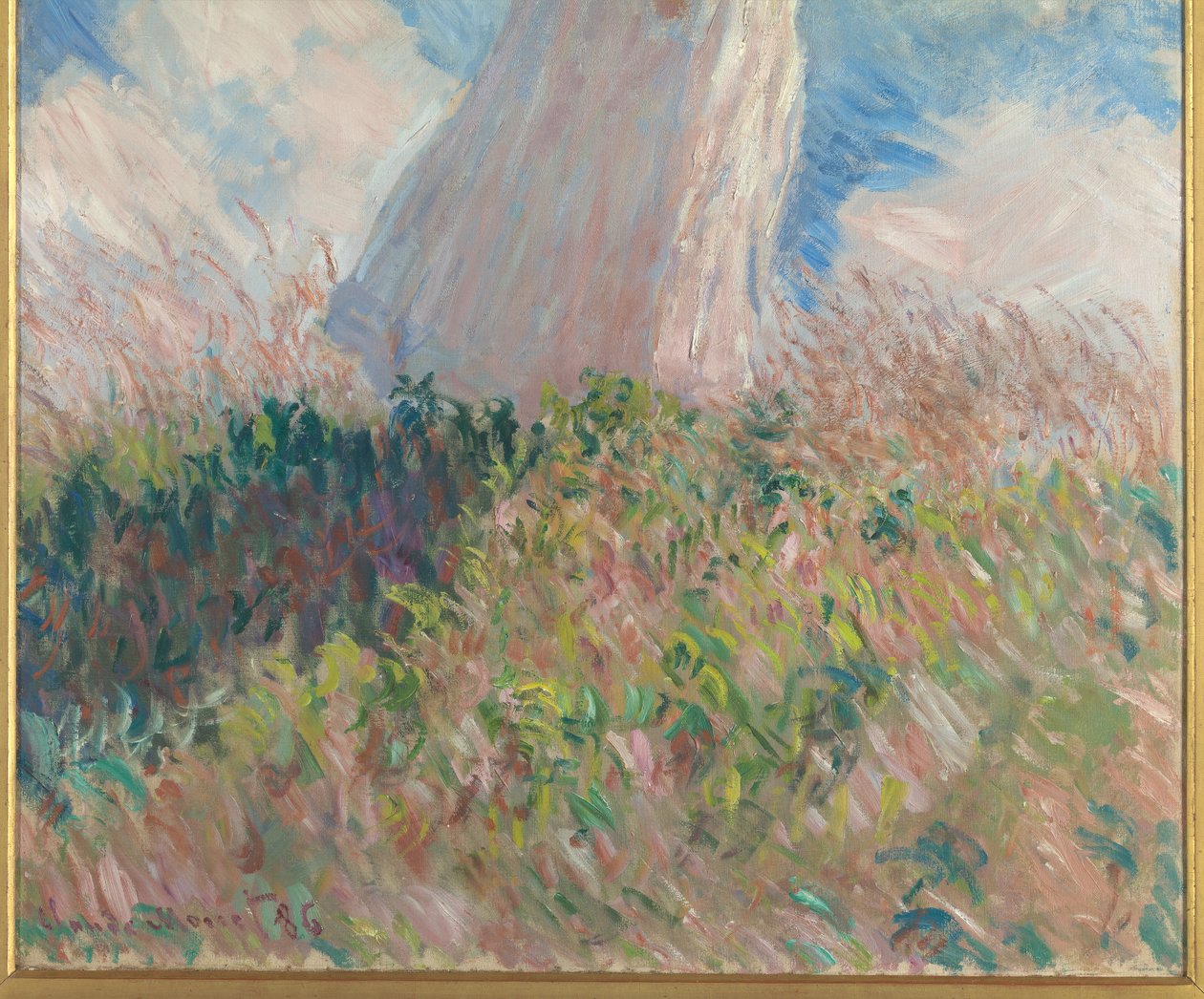 Figurtest i fri luft af Claude Monet