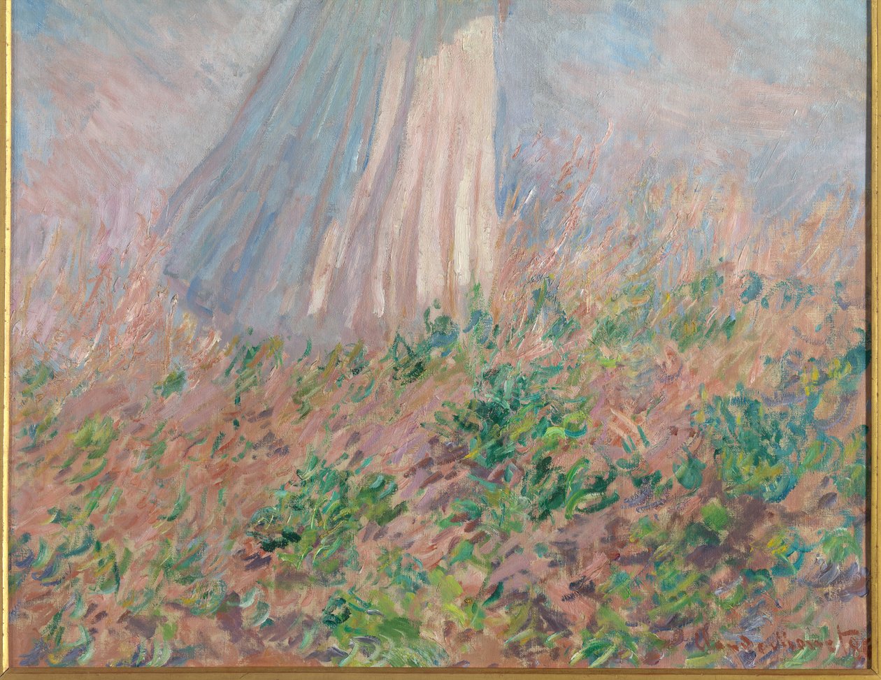 Figurtest i fri luft af Claude Monet