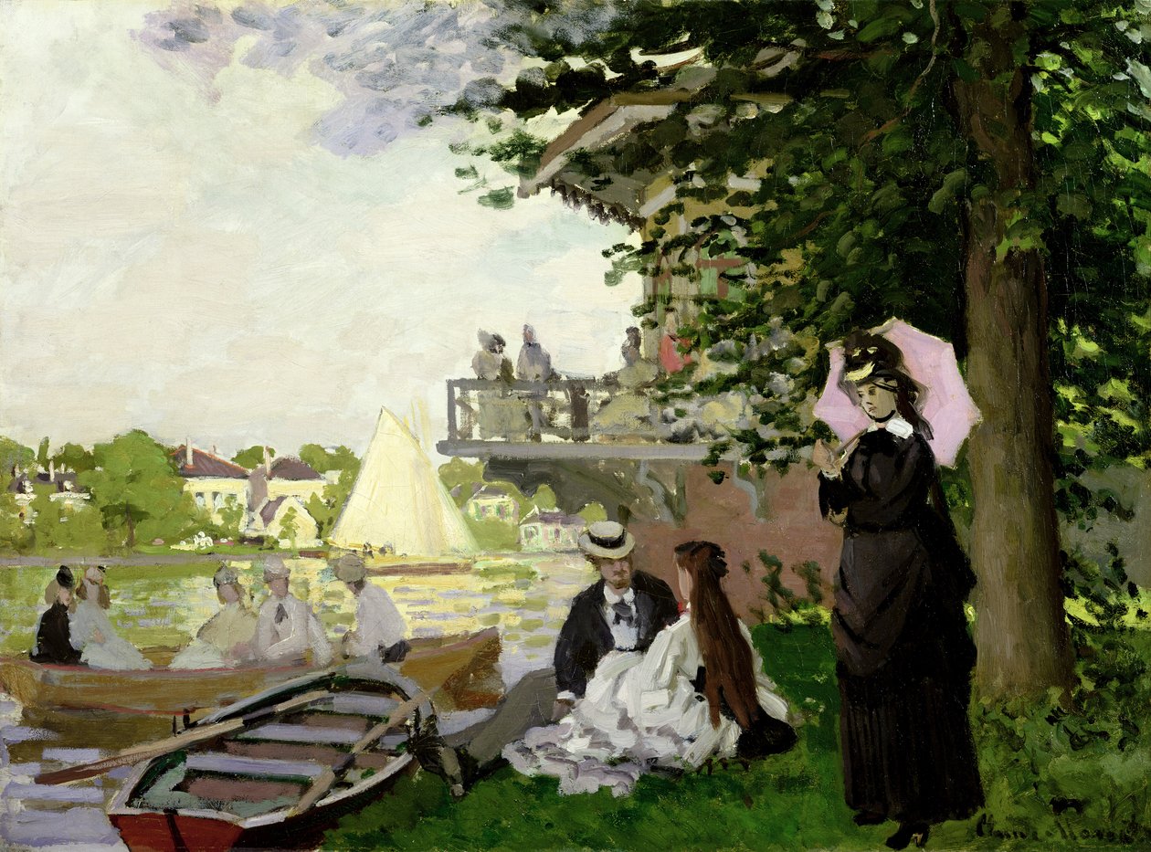Havehus på Zaan, Zaandam, 1871 af Claude Monet