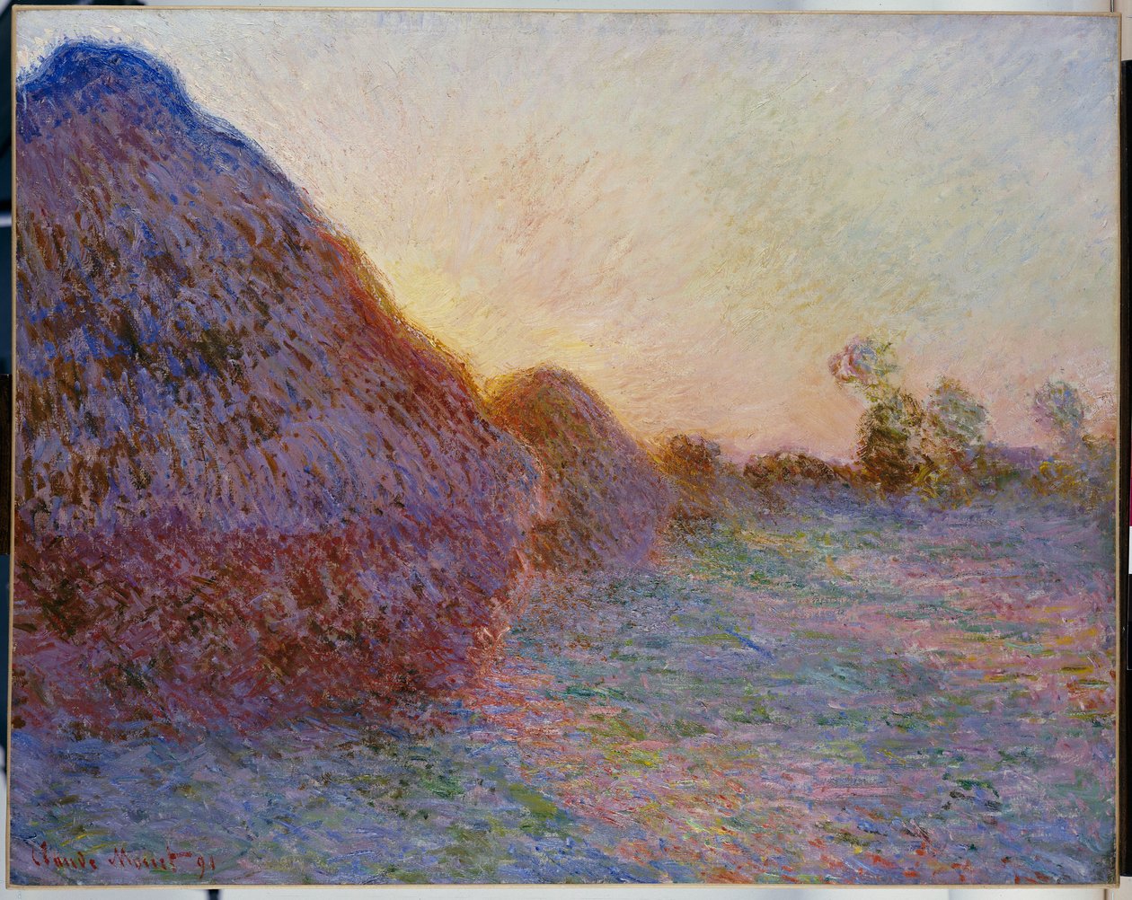 Høstakke af Claude Monet