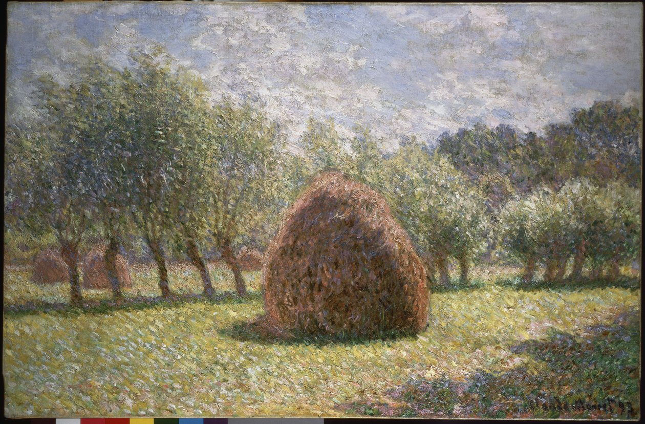 Høstakke ved Giverny, 1893 af Claude Monet