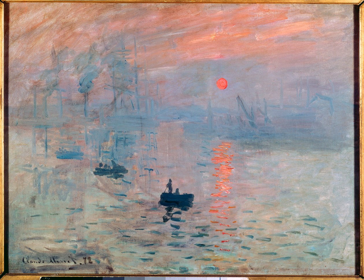Indtryk, solopgang af Claude Monet