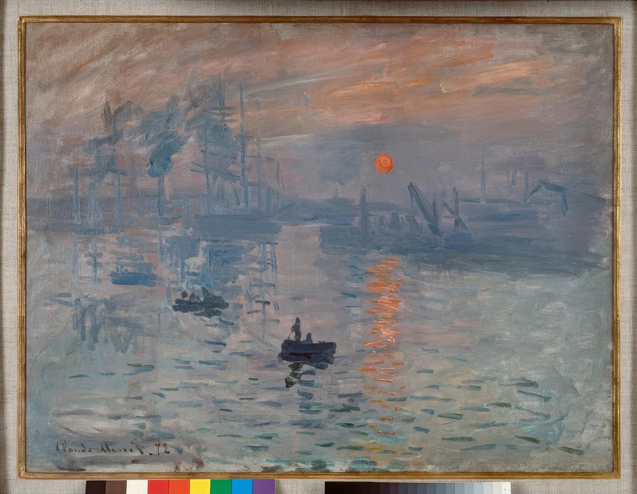 Indtryk, opgående sol af Claude Monet