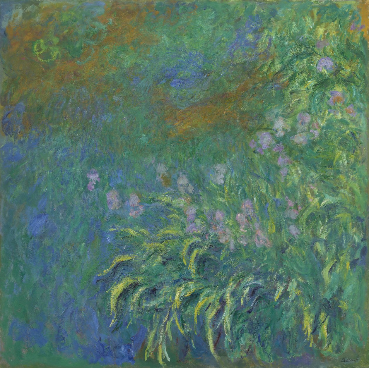 Iriser, 191417. af Claude Monet