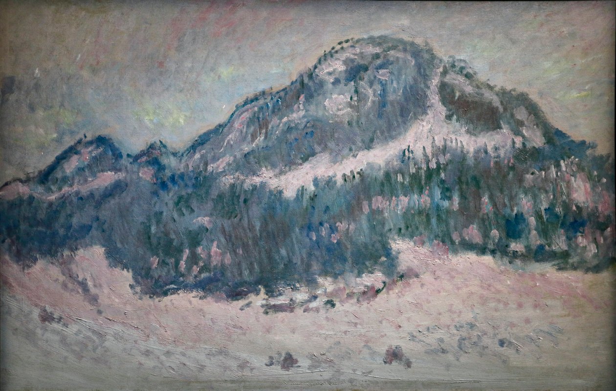 Kolsaas Fjeld i Norge af Claude Monet