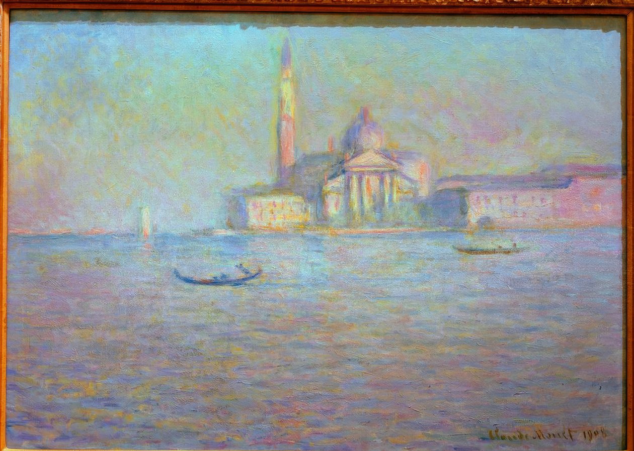 Kirken Saint George Major af Claude Monet