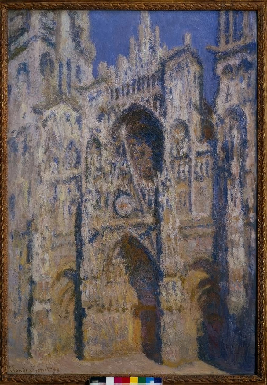 Rouen-katedralen, portalen og Albane-tårnet, ple af Claude Monet