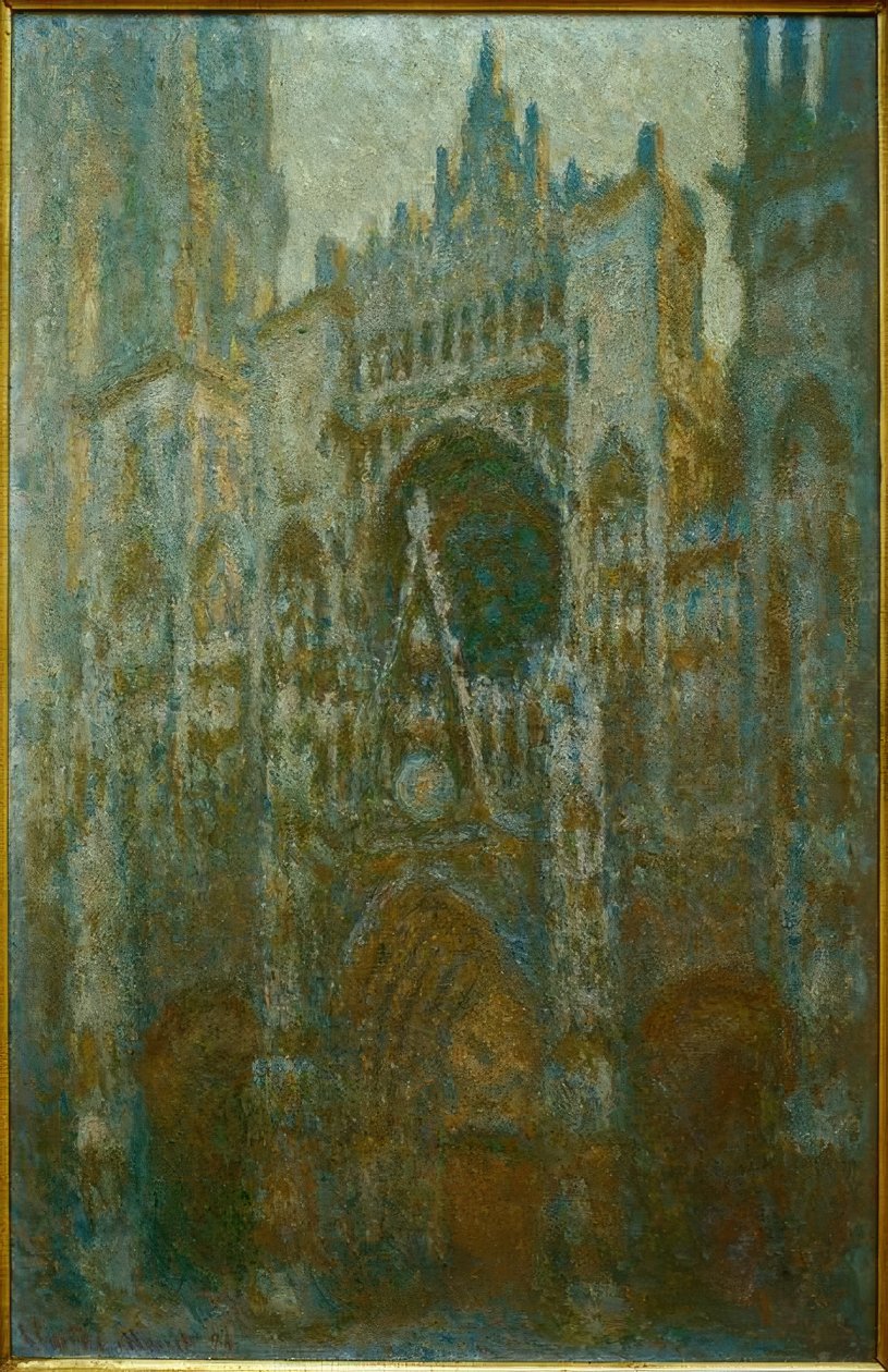 Rouen katedral, portalen af Claude Monet