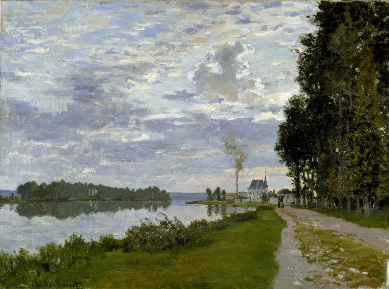 Argenteuil -promenaden af Claude Monet