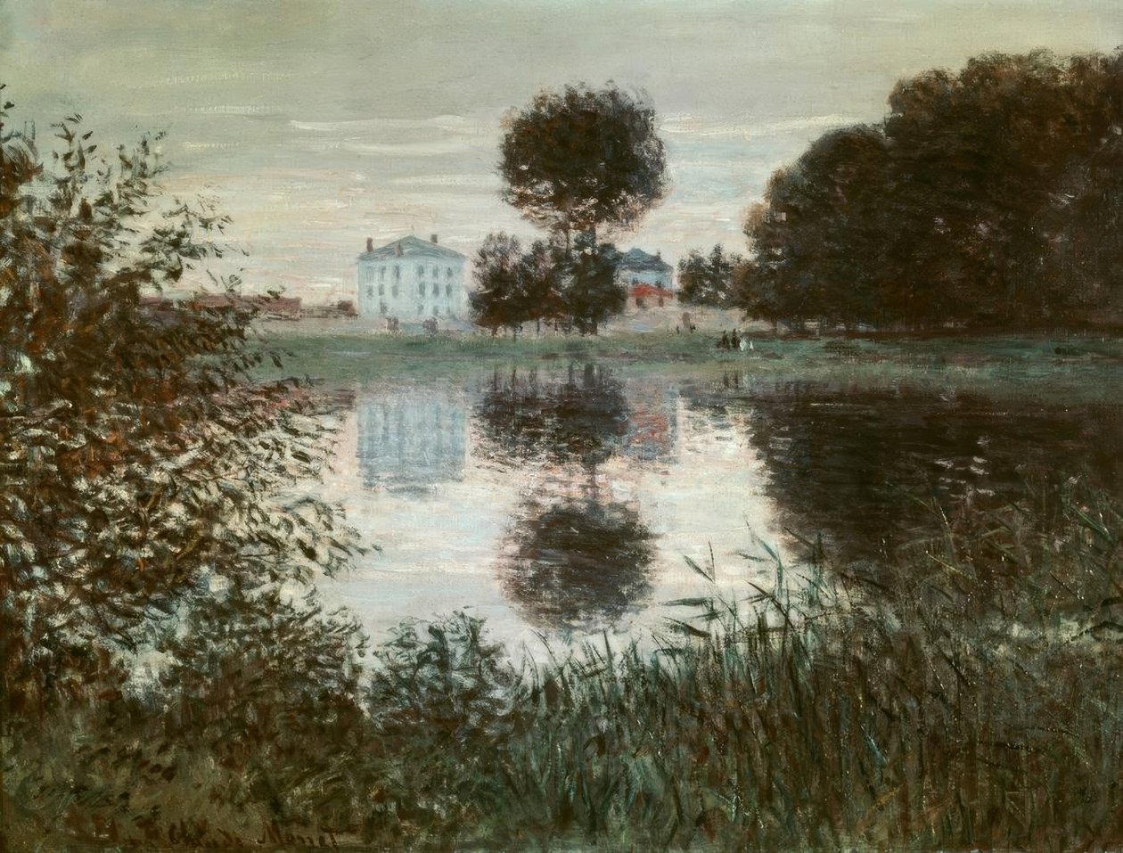 Træet i en kugle, Argenteuil af Claude Monet