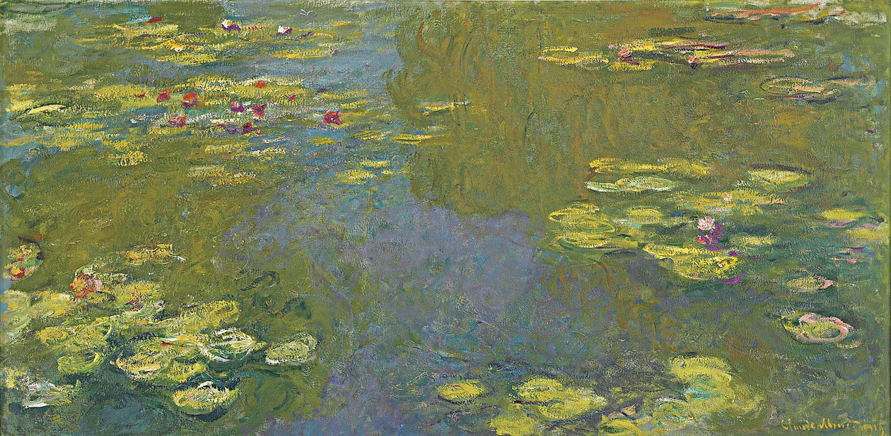 Åkandedam af Claude Monet