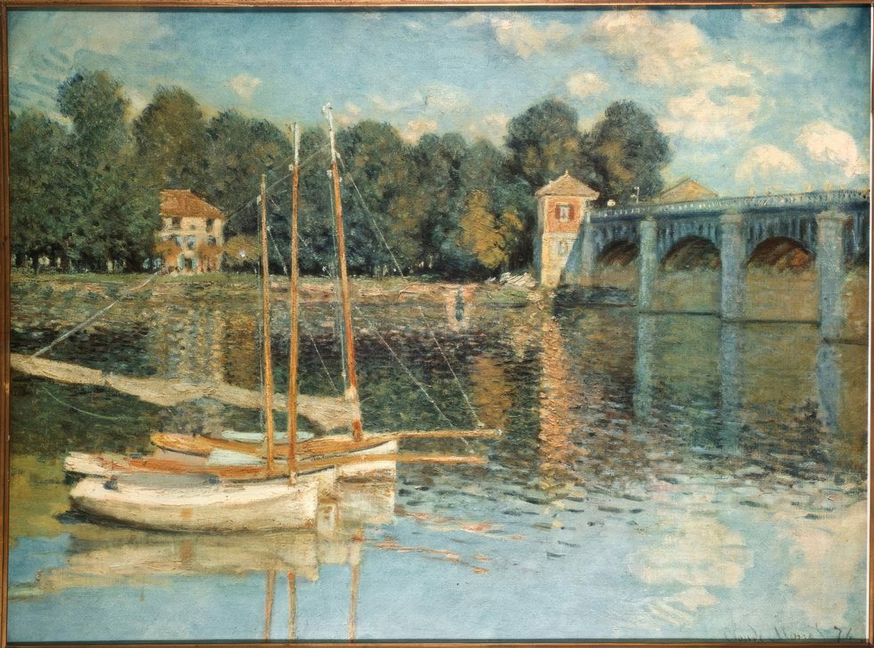 Argenteuil-broen af Claude Monet