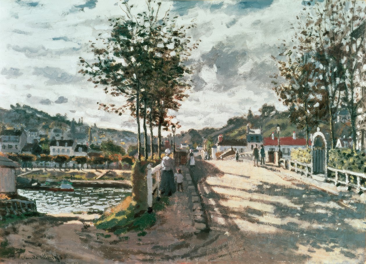 Bougivalbroen af Claude Monet