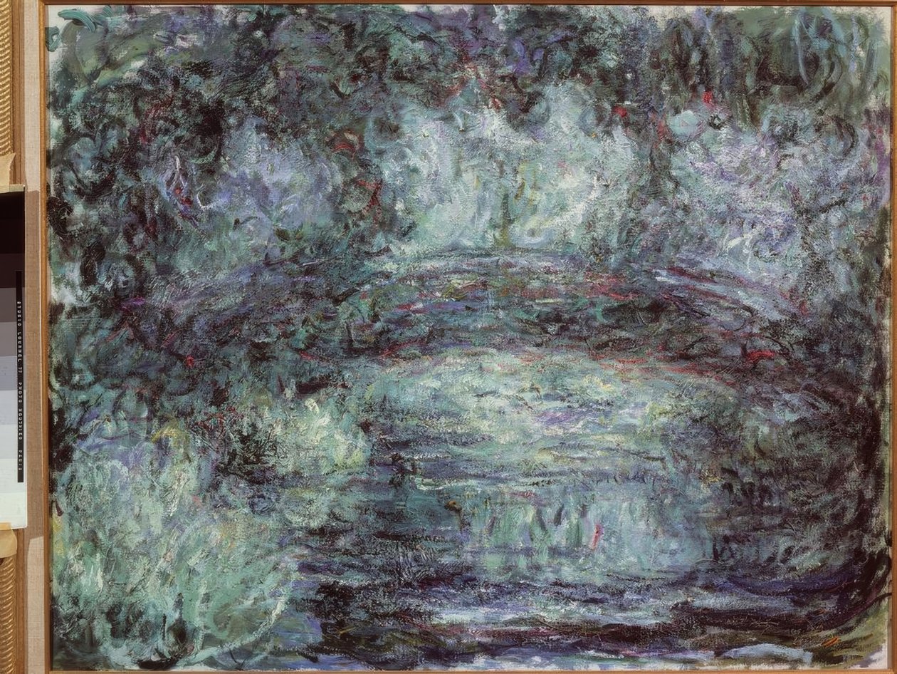Den japanske bro af Claude Monet