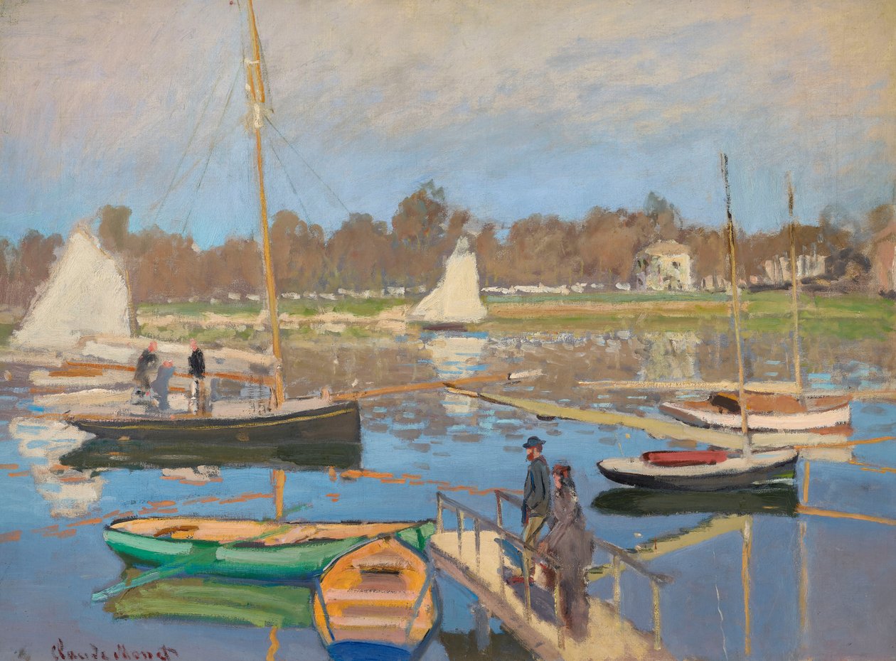 Argenteuilin allas af Claude Monet