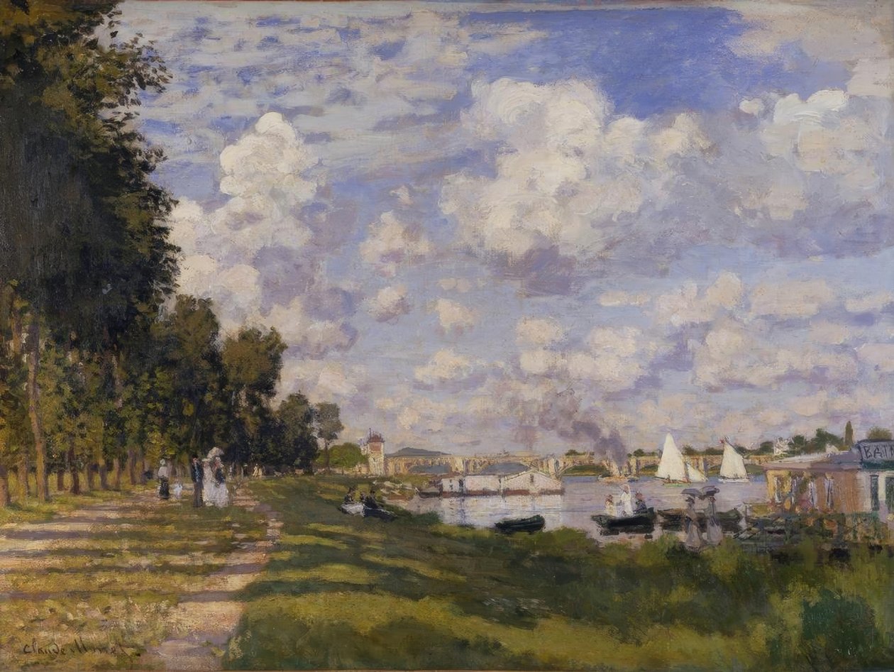 Argenteuil-bassinet af Claude Monet