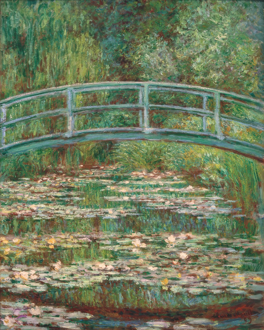 Åkandammen af Claude Monet