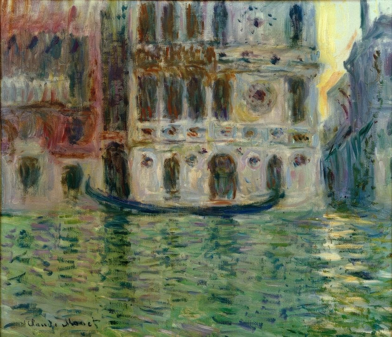 Dario Palace af Claude Monet