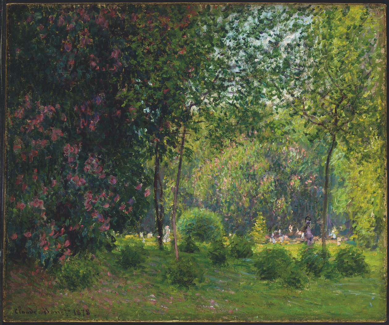Parc Monceau af Claude Monet