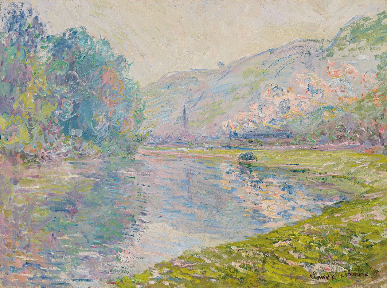 Toget ved Jeufosse af Claude Monet
