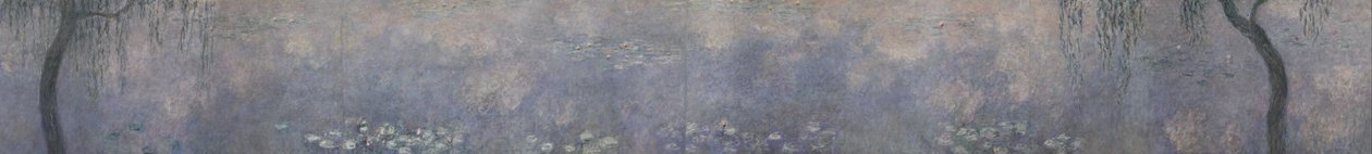 De to piletræer af Claude Monet