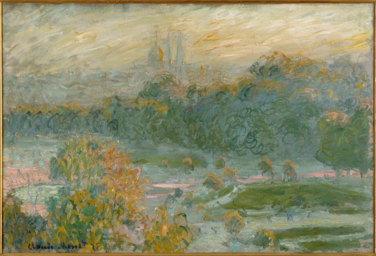 Tuilerierne af Claude Monet
