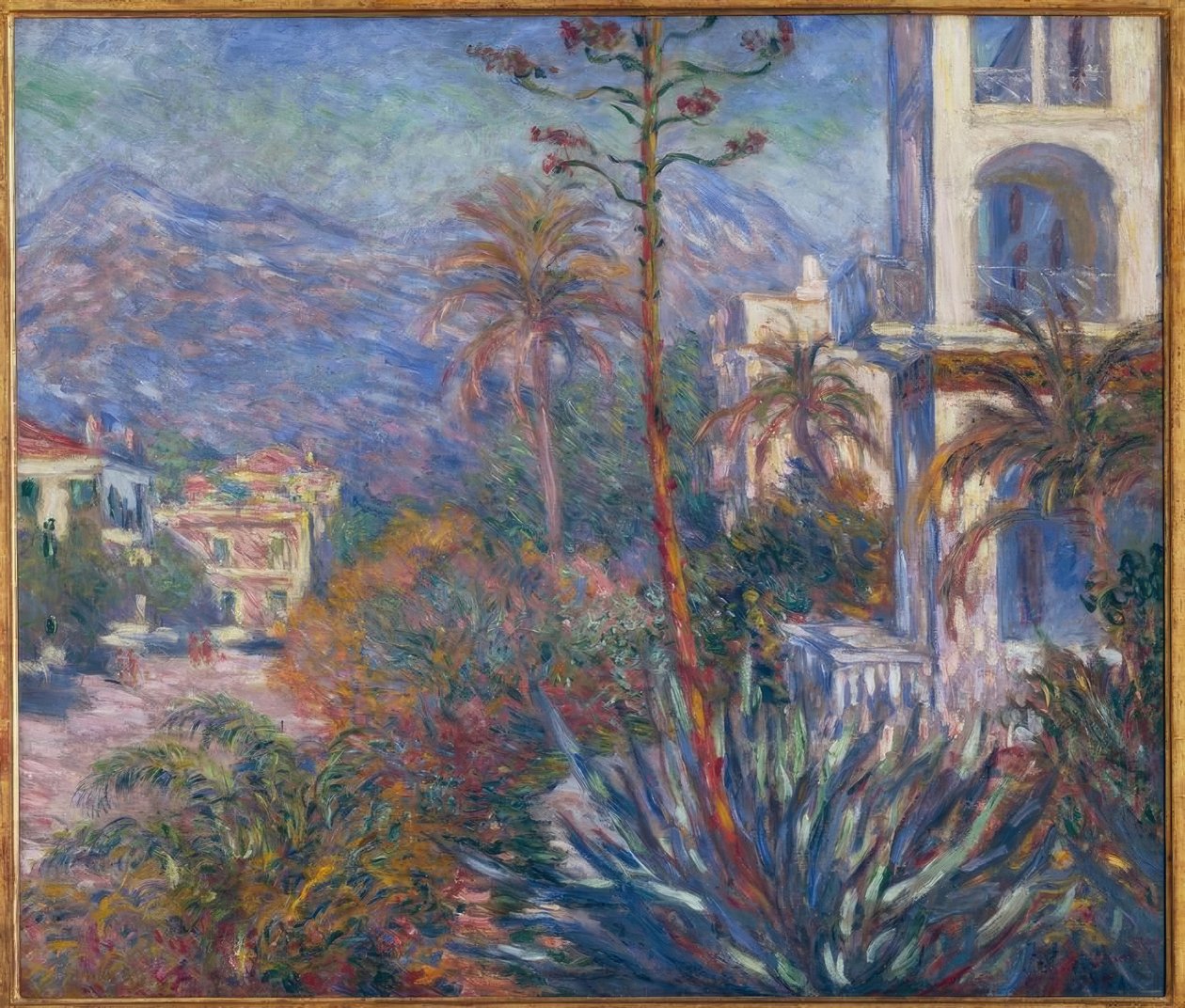 Les Villas de Bordighera af Claude Monet