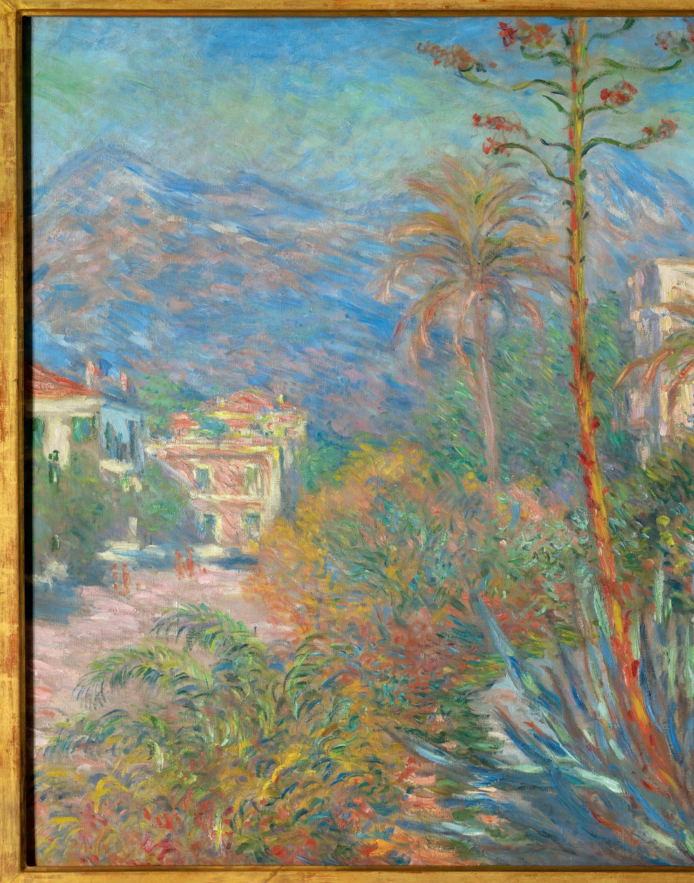 Les villas a Bordighera,1884 (olie på lærred) af Claude Monet