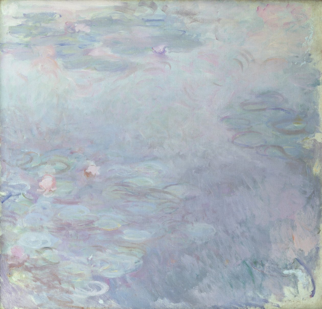 Lyse nymfeer af Claude Monet