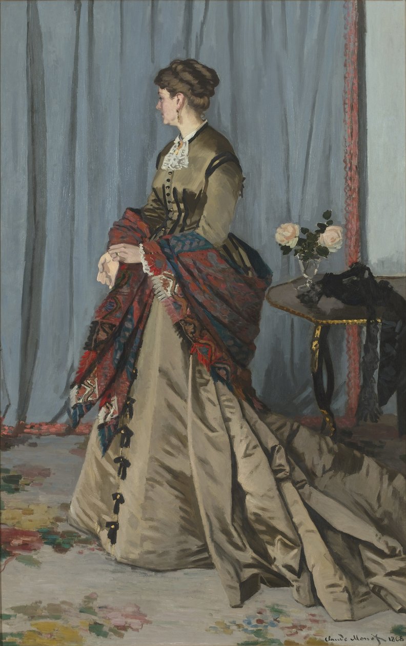 Madame Louis Joachim Gaudibert af Claude Monet
