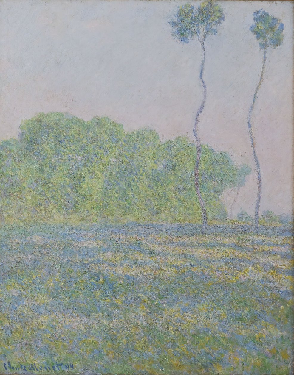 Engen ved Giverny af Claude Monet