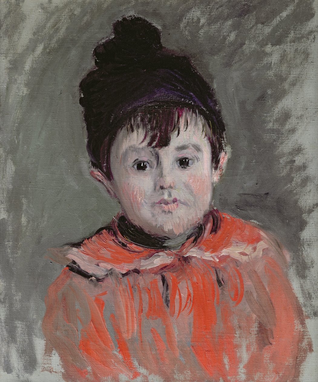 Michel Monet (1878-1966) Iført en Bobble Hat, 1880 af Claude Monet