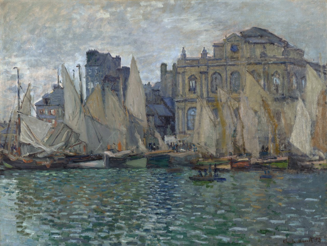 Monet, Claude (1840-1926) Museet i Le Havre Olie på lærred 1873 National Gallery, London 75x100 af Claude Monet