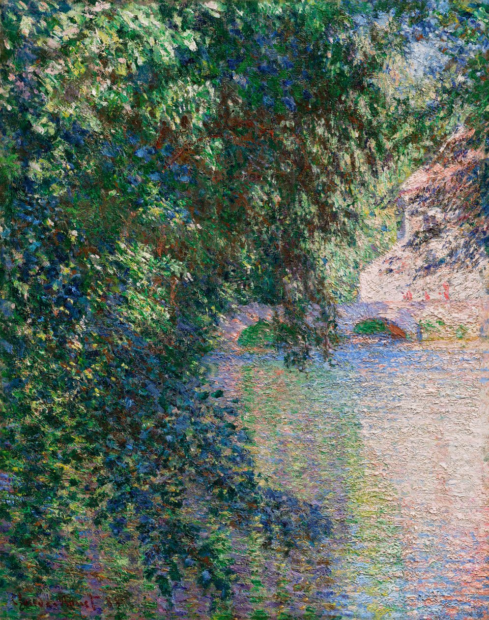 Moulin de Limetz af Claude Monet
