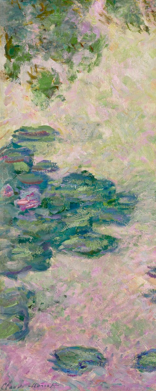 Åkander (fragment), ca. 1912 (olie på lærred) af Claude Monet