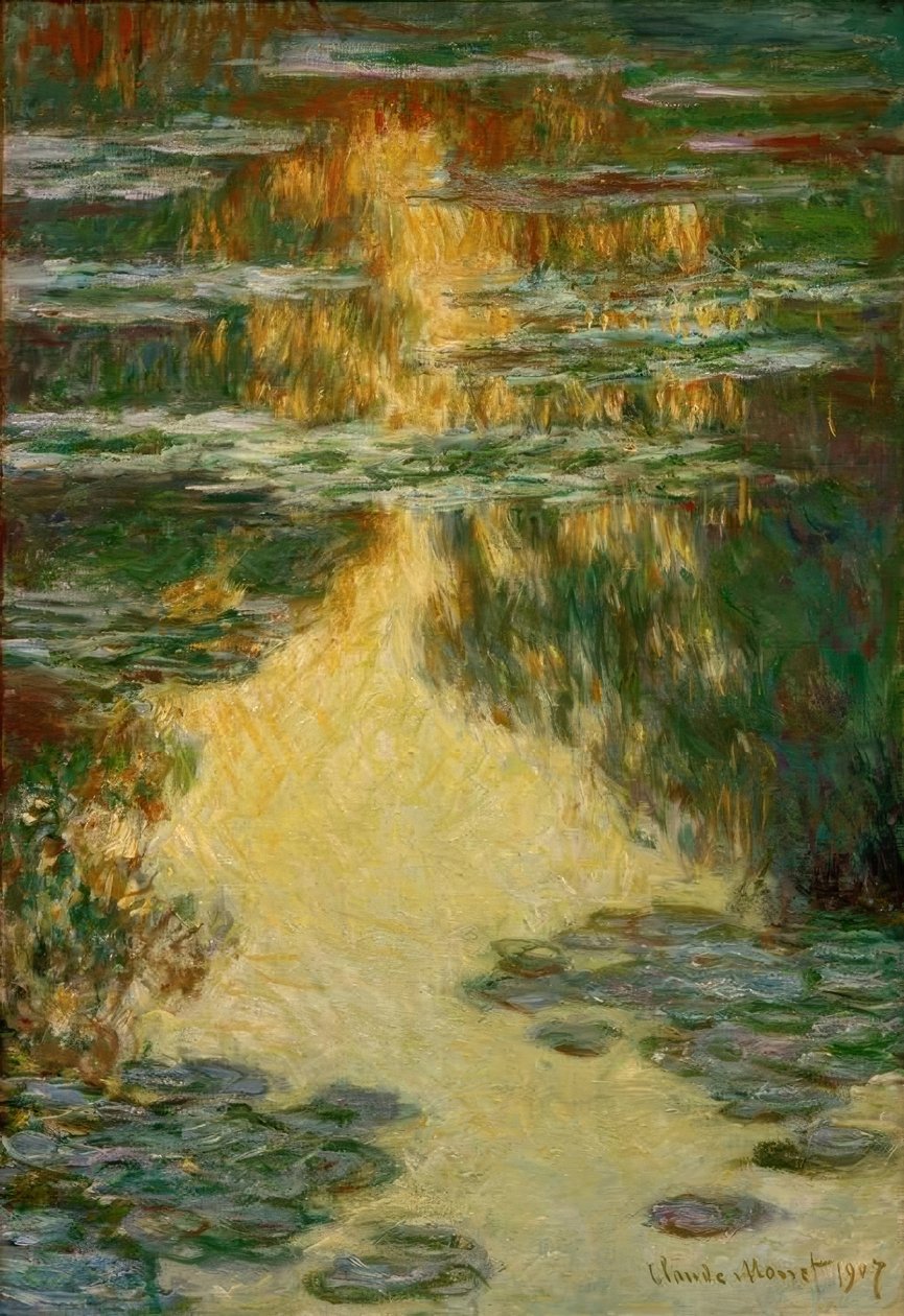 Nymfeer af Claude Monet